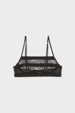 Outlet ETAM Bandeau de encaje NEGRO