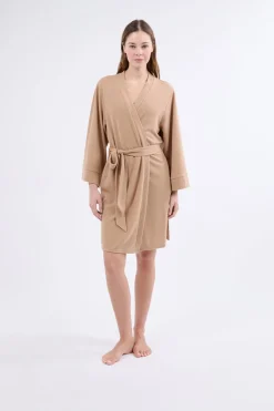 Discount ETAM Bata efecto terciopelo TOPO