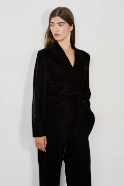 Hot ETAM Blazer con lazo NEGRO