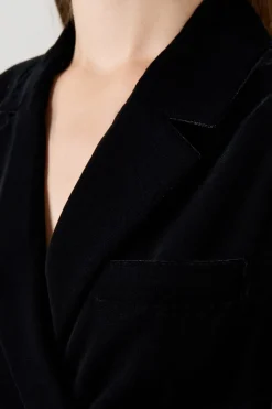 Hot ETAM Blazer con lazo NEGRO