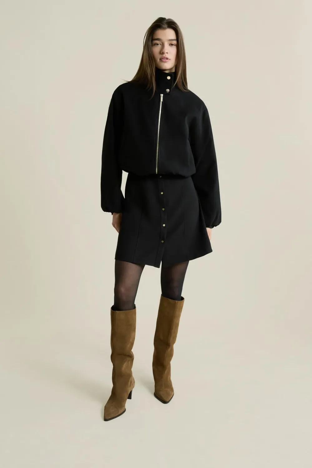 Online ETAM Blouson effet bomber NOIR