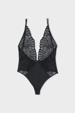 Best ETAM Body de encaje NEGRO