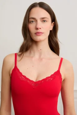 Best ETAM Body de microfibra ROJO