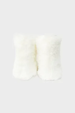 Discount ETAM Botines de tejido ultrasuave crudo