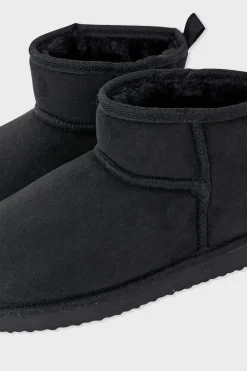 Hot ETAM Botines forrados NEGRO