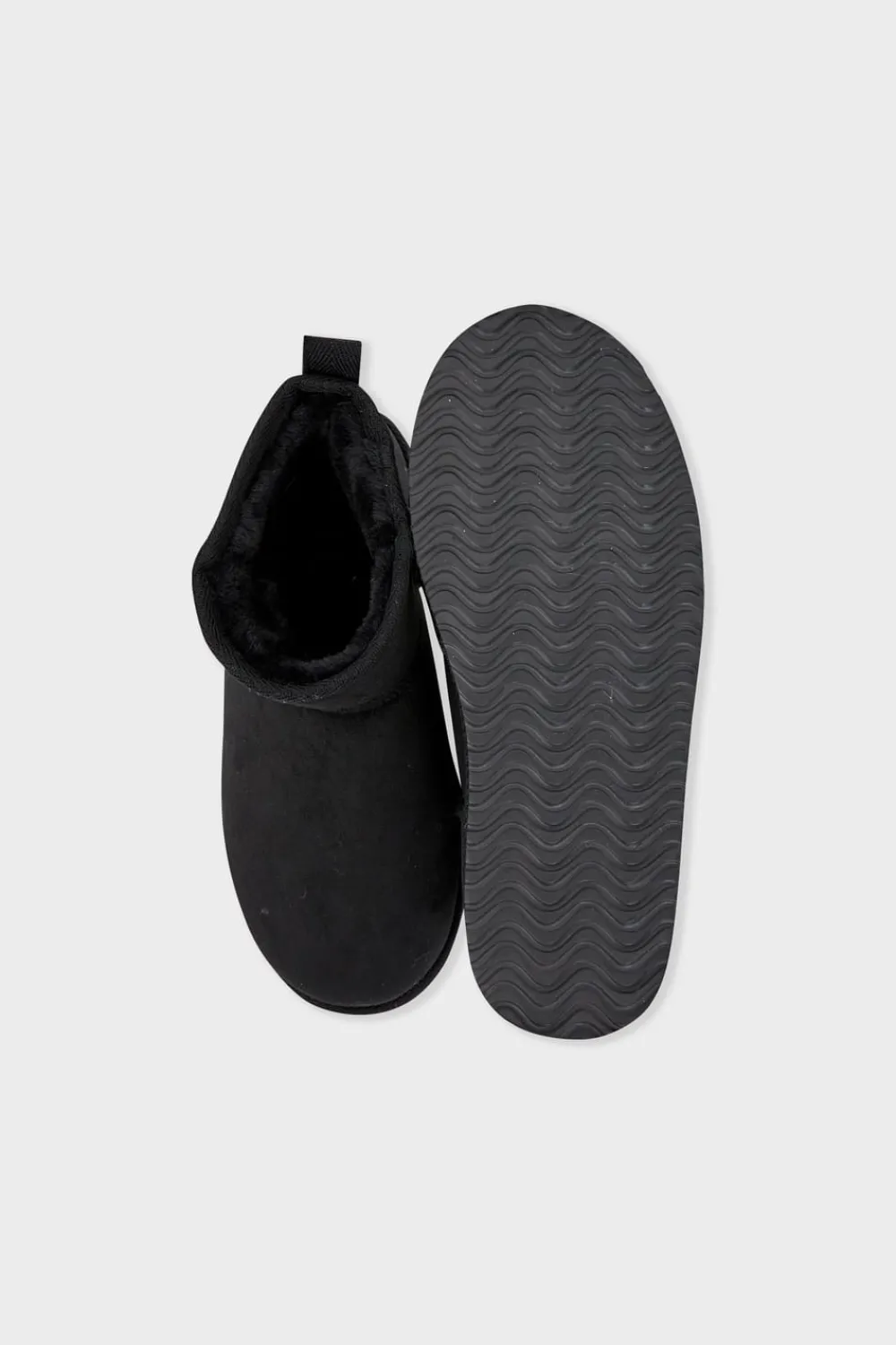 Hot ETAM Botines forrados NEGRO