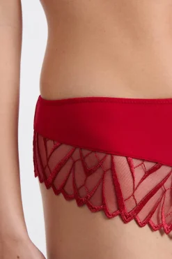 ETAM Braga culotte con bordado ROJO
