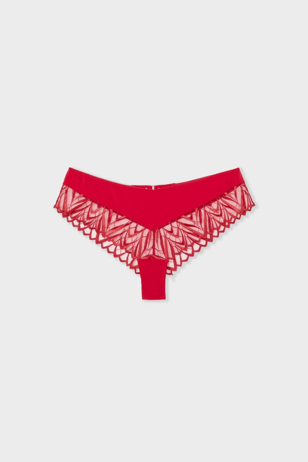 ETAM Braga culotte con bordado ROJO