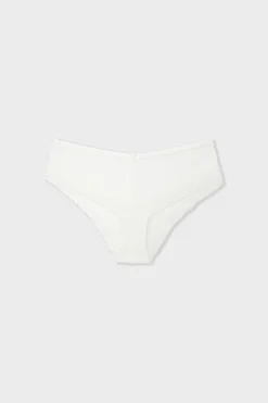 Clearance ETAM Braga culotte de encaje crudo