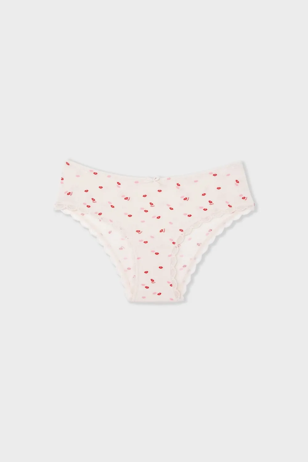 Outlet ETAM Braga culotte estampado IMP FONDO ROSA