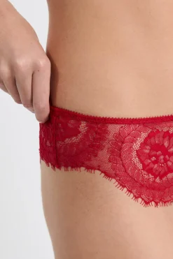 Clearance ETAM Braga de encaje ROJO