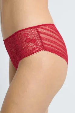 Clearance ETAM Braga de encaje ROJO