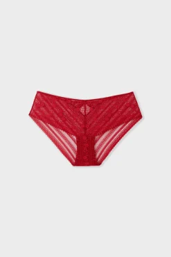 Clearance ETAM Braga de encaje ROJO