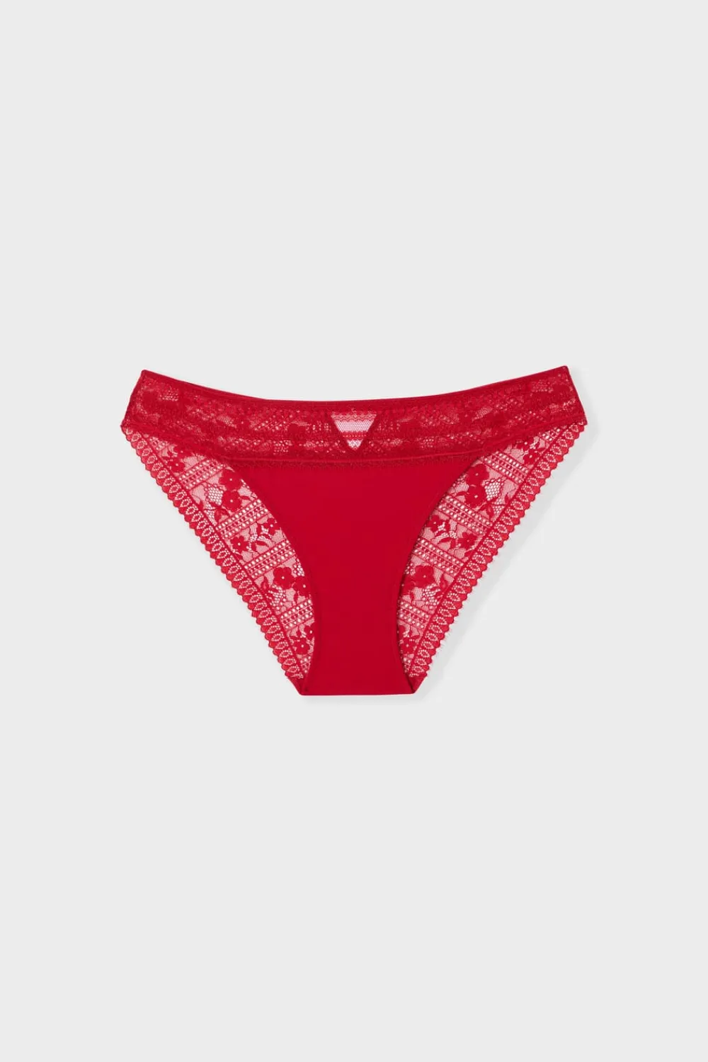 Clearance ETAM Braga de encaje ROJO