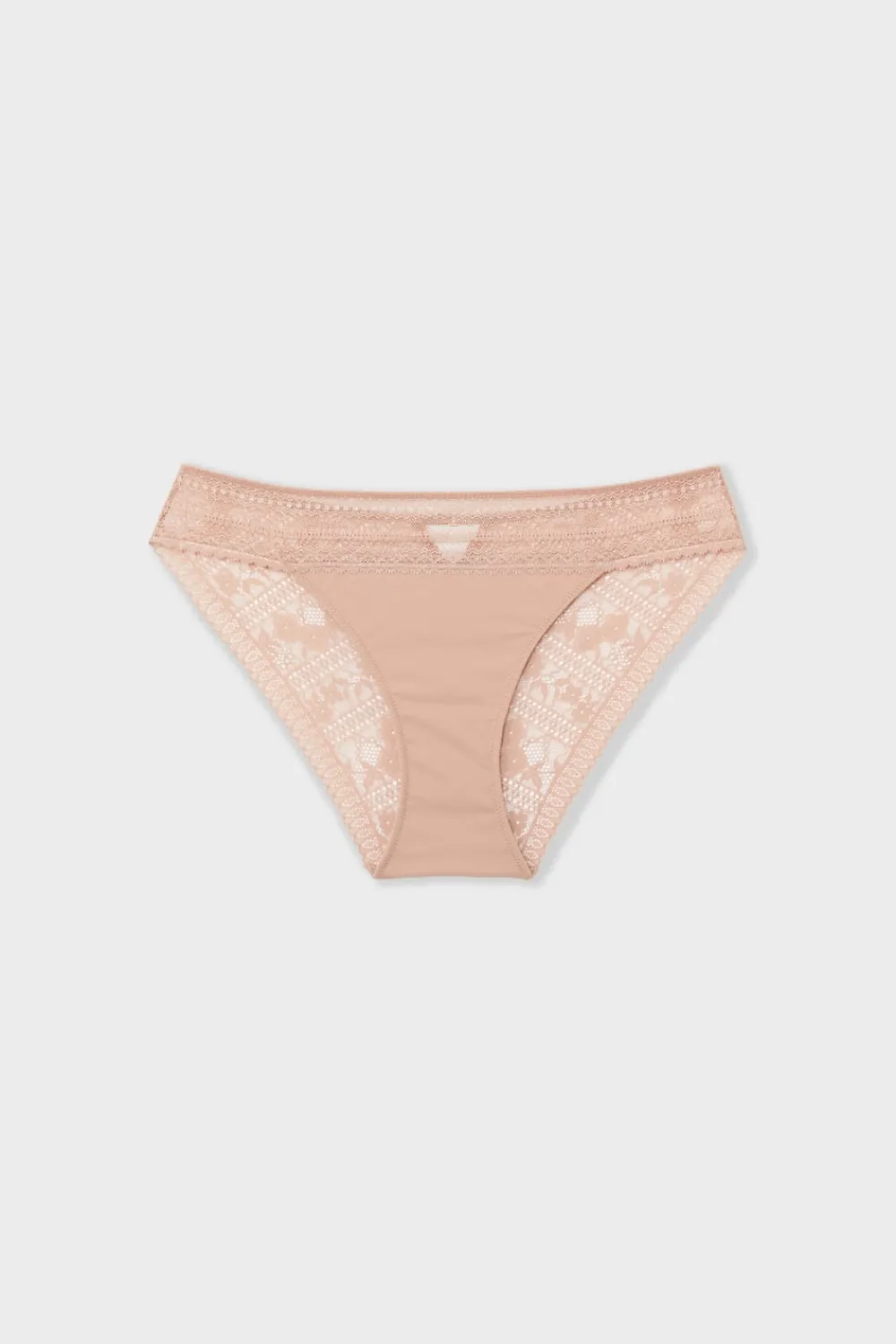 Best ETAM Braga de encaje y microfibra ROSA EMPOLVADO