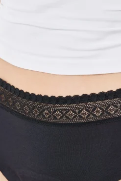 Discount ETAM Braga menstrual - Flujo medio NEGRO