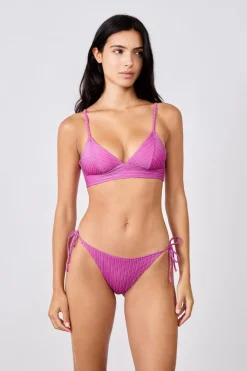 New ETAM Braguita bikini con lazos FUCSIA