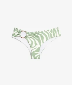 Sale ETAM Braguita brasileña con detalle de anilla FONDO VERDE IMP