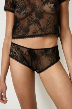 Discount ETAM Braguita culotte bordada NEGRO