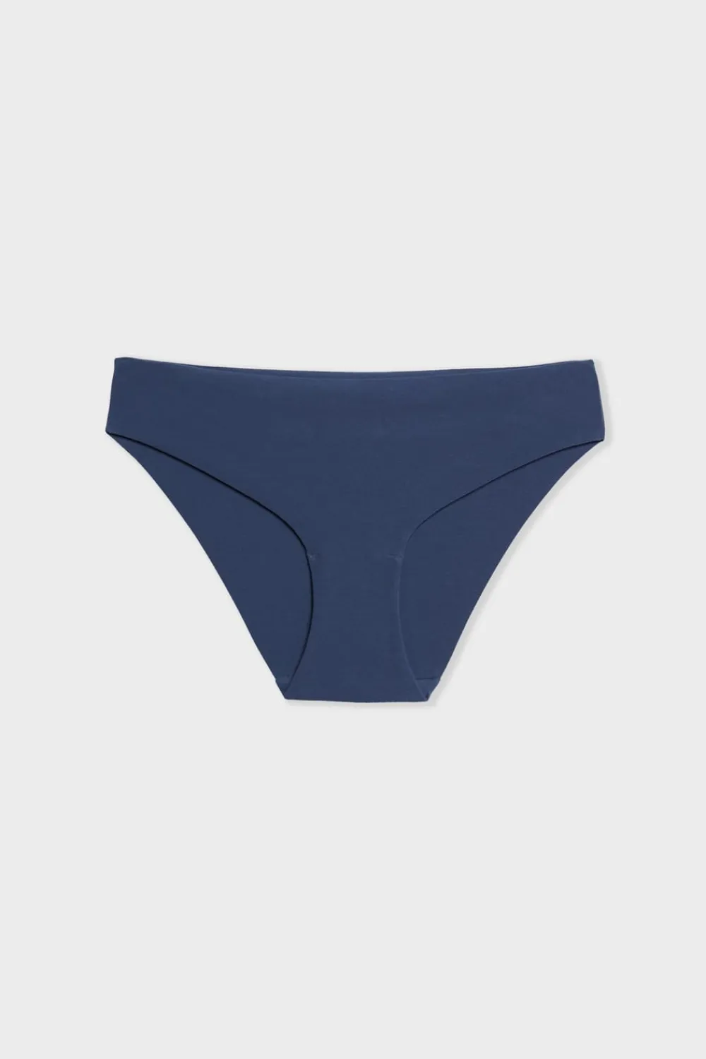 Discount ETAM Braguita de algodón sin costuras AZUL PETRÓLEO