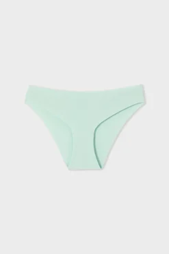 Clearance ETAM Braguita de algodón sin costuras CELADÓN
