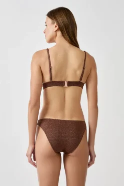 Hot ETAM Braguita de bikini brillante MARR&Oacute;N
