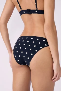 Hot ETAM Braguita de bikini con lunares IMP FD NEGRO