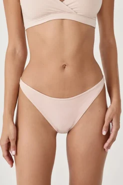 Hot ETAM Braguita de bikini de algodón NATURAL