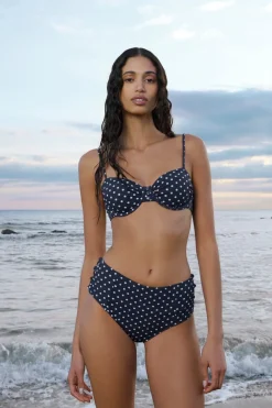 Hot ETAM Braguita de bikini de talle alto Marcia Wear x IMP FD MARINE