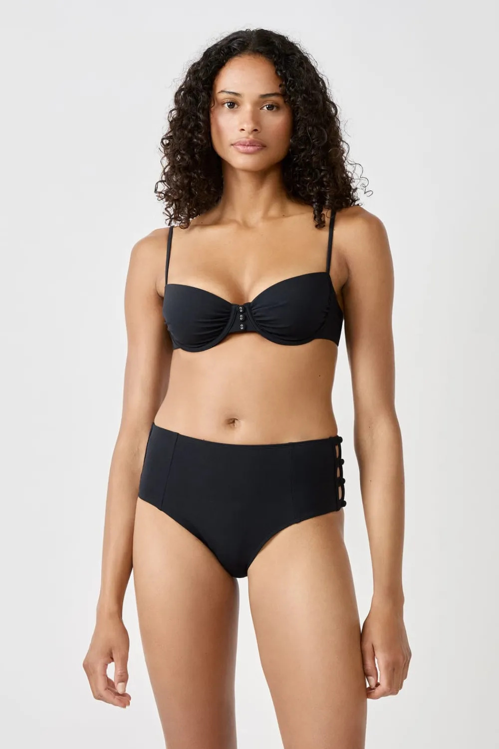 Outlet ETAM Braguita de bikini de talle alto Marcia Wear x NOIR