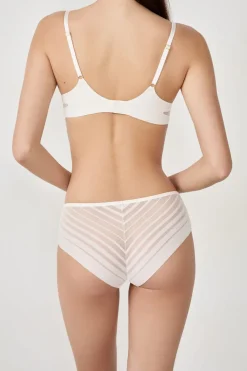 Outlet ETAM Braguita de microfibra satinada BEIGE