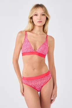 Sale ETAM Braguita de tul x Lemonade Dolls IMP FOND ROSE