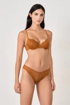 Discount ETAM Braguita hipster de encaje MARR&Oacute;N