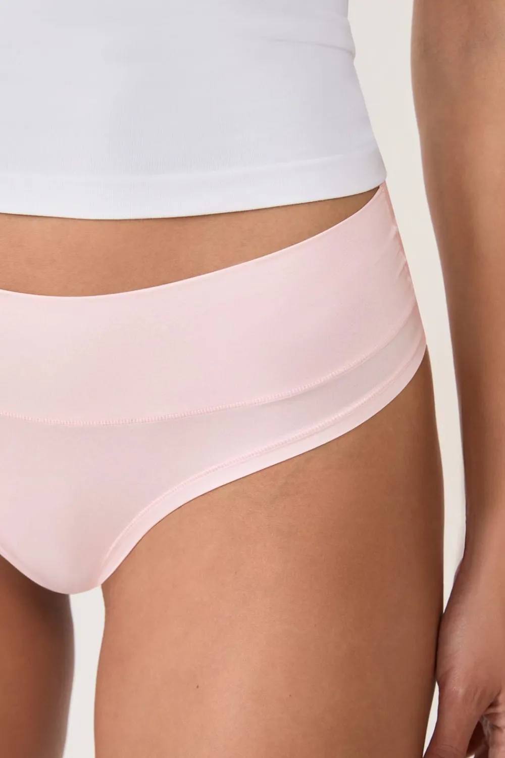 Best ETAM Braguita hipster de microfibra ROSA