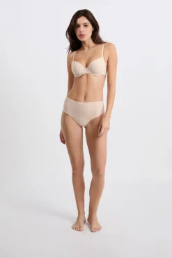 Sale ETAM Braguita midi de microfibra PIEL