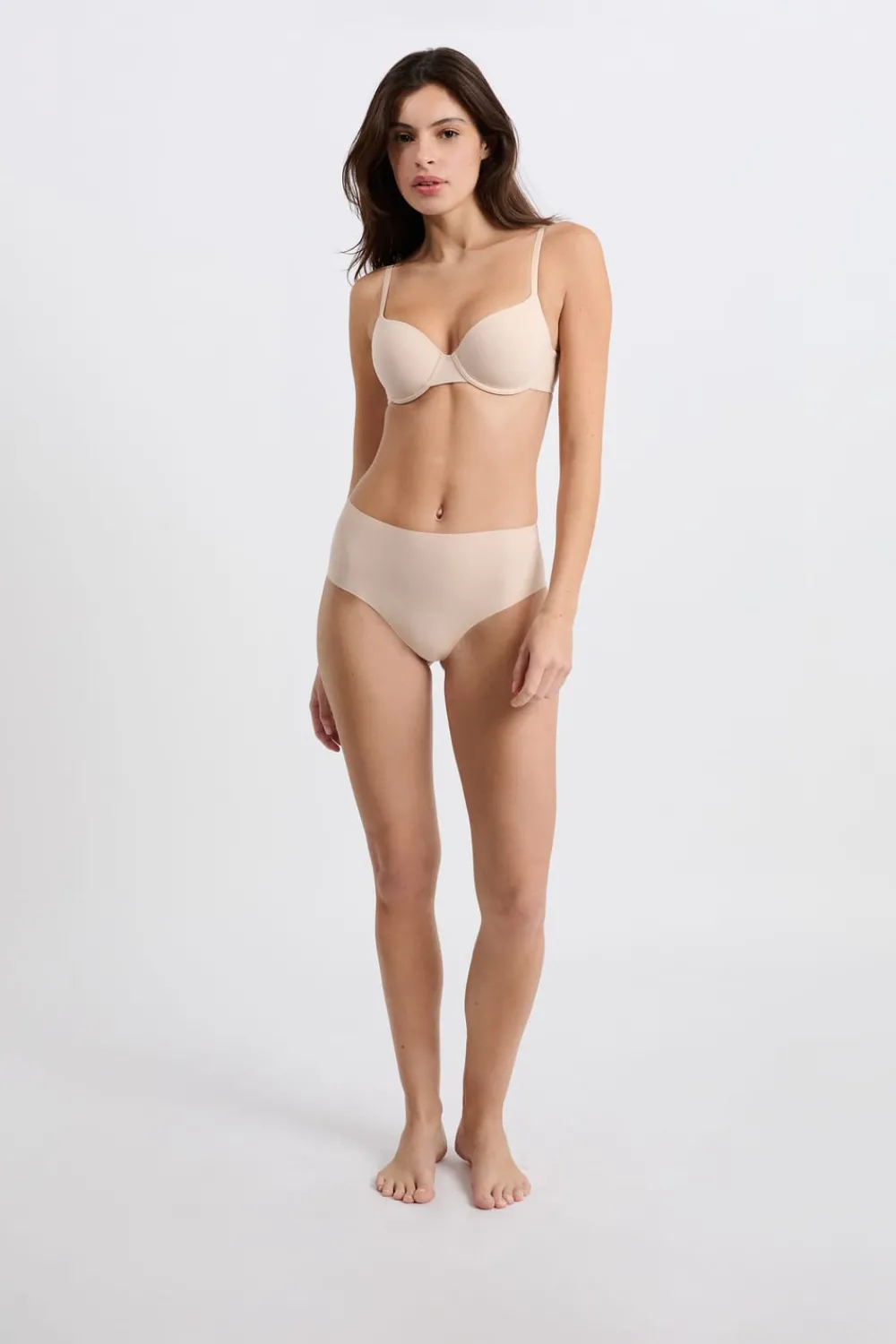 Sale ETAM Braguita midi de microfibra PIEL