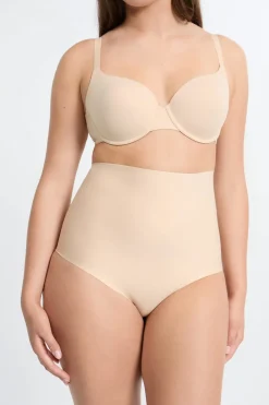 Clearance ETAM Braguita moldeadora de cintura extra alta - Sujeción fuerte C.BEIGE