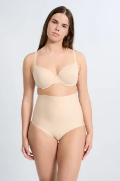 Clearance ETAM Braguita moldeadora de cintura extra alta - Sujeción fuerte C.BEIGE