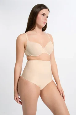 Clearance ETAM Braguita moldeadora de cintura extra alta - Sujeción fuerte C.BEIGE