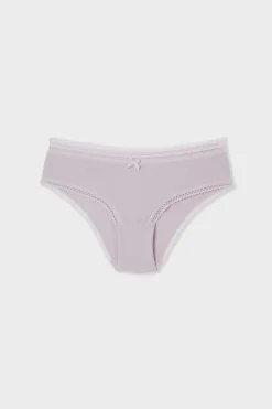 Discount ETAM Braguita shorty con bordes de encaje de microfibra AR&Aacute;NDANO