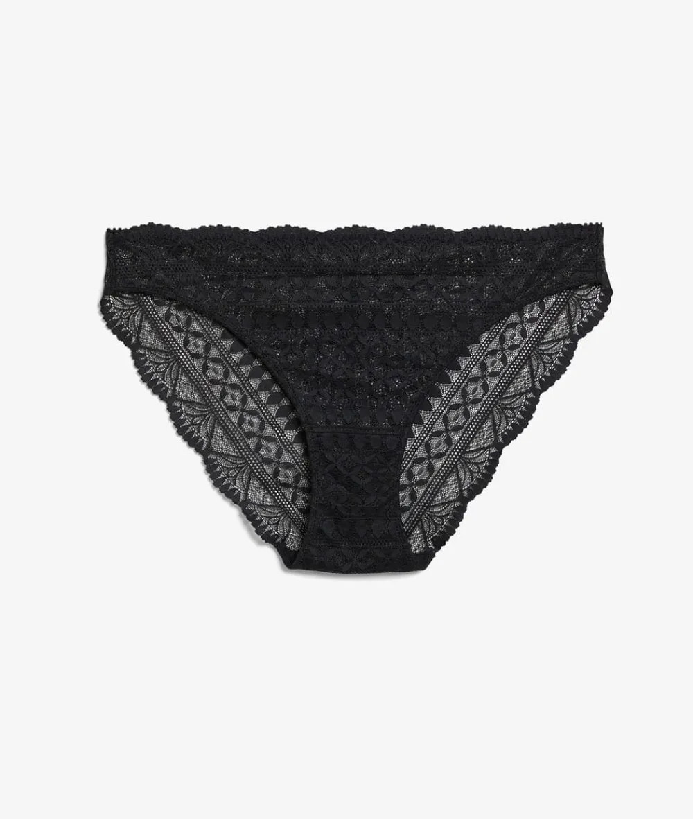 New ETAM Braguitas de encaje NEGRO