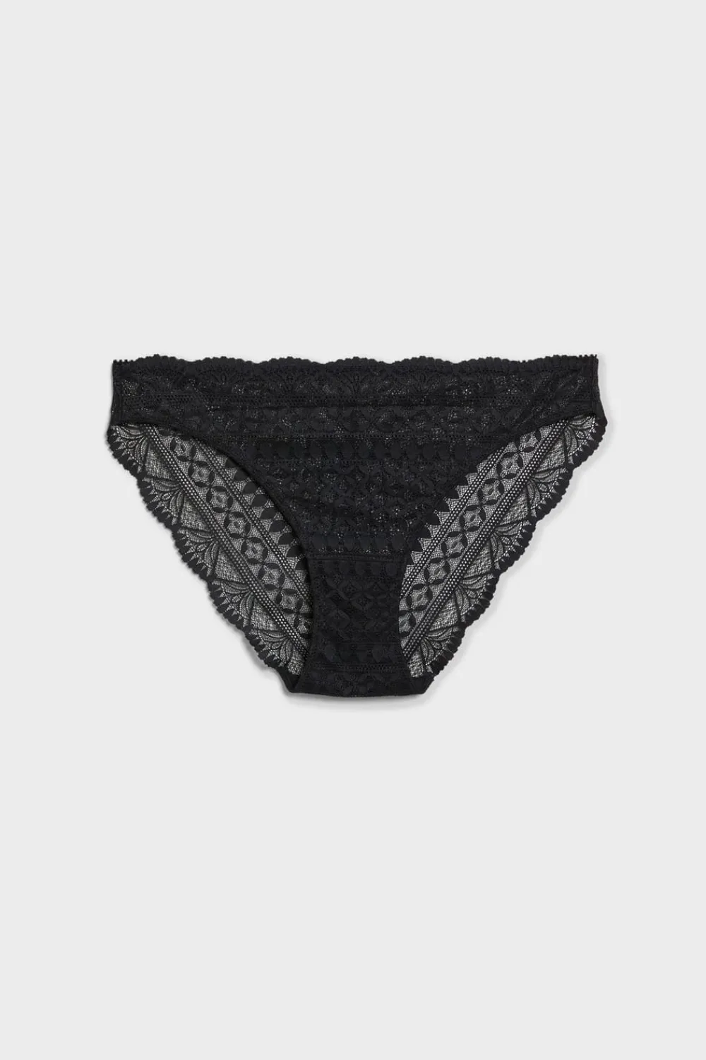 New ETAM Braguitas de encaje NEGRO