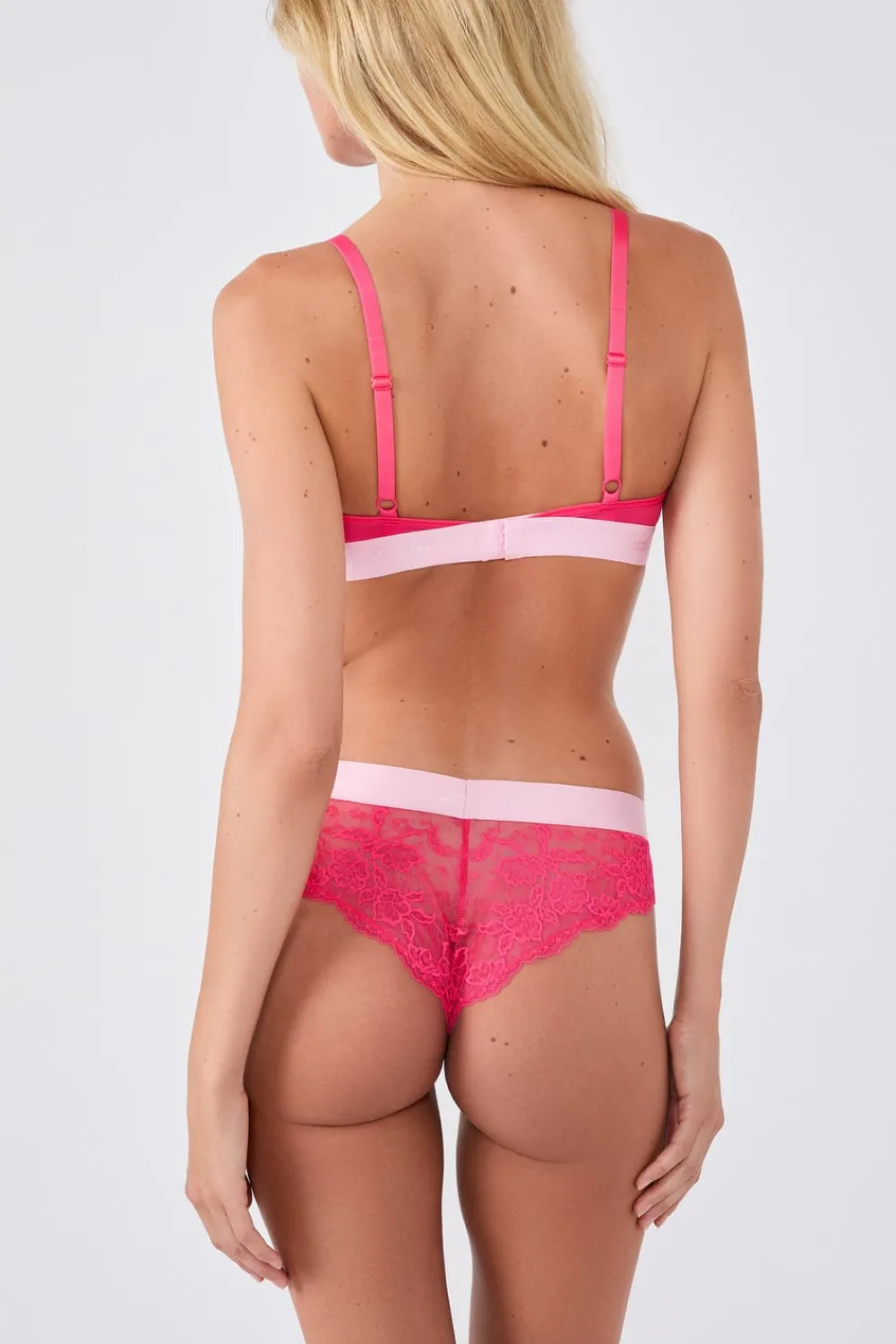 Sale ETAM Braguitas de encaje x Lemonade Dolls FUSHIA
