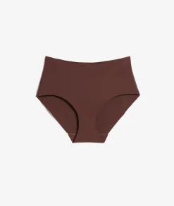 Outlet ETAM Braguitas de microfibra CHOCOLATE