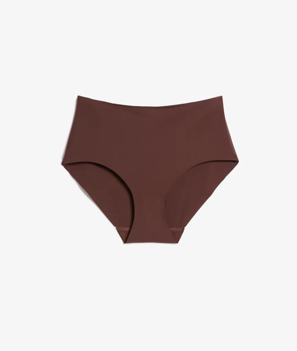 Outlet ETAM Braguitas de microfibra CHOCOLATE