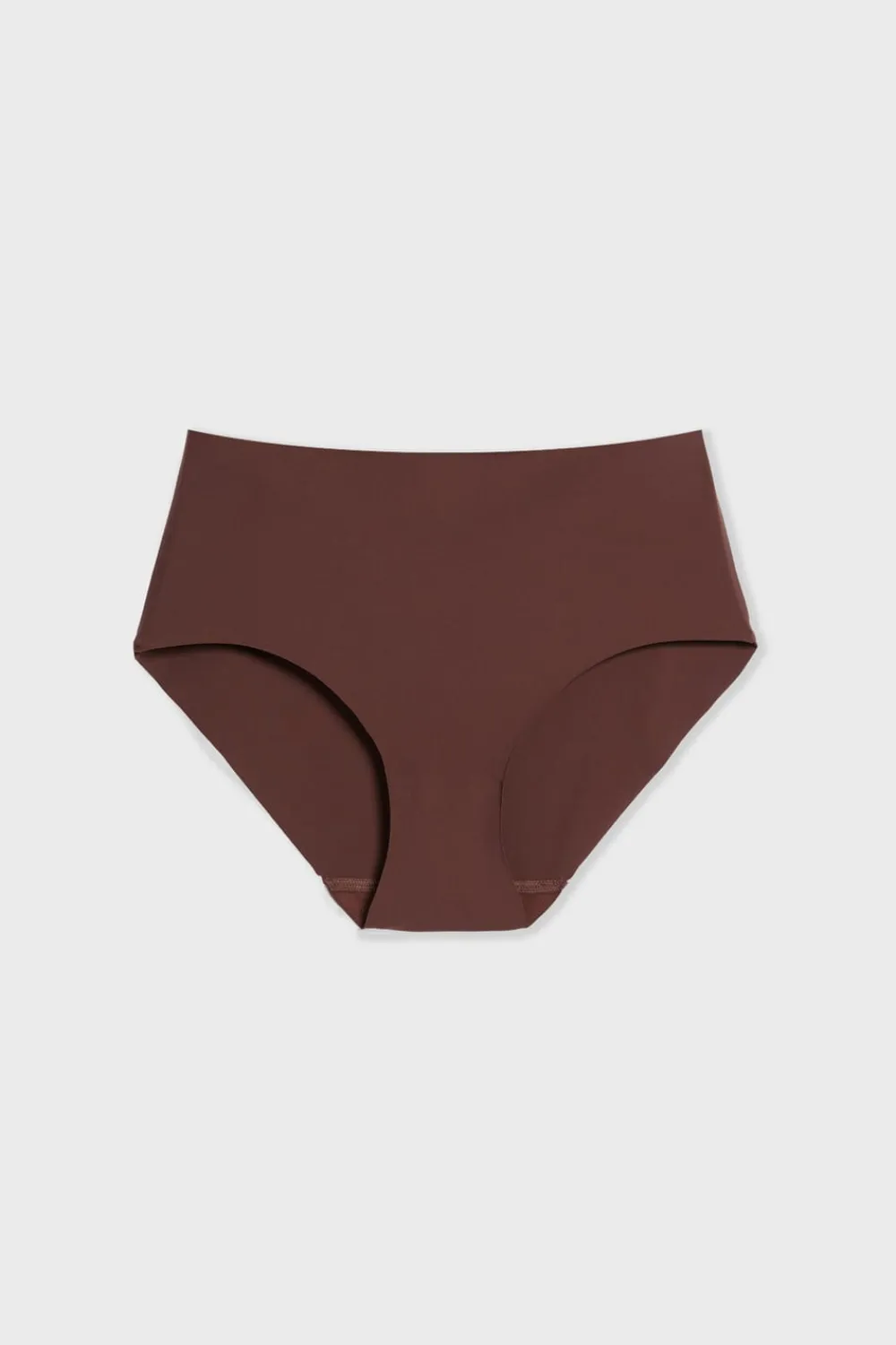 Outlet ETAM Braguitas de microfibra CHOCOLATE