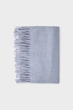 Clearance ETAM Bufanda con flecos GRIS CLARO