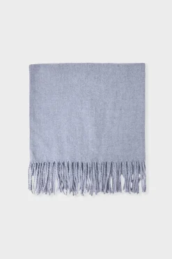 Clearance ETAM Bufanda con flecos GRIS CLARO