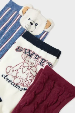 Hot ETAM Calcetines acanalados con motivos AZUL