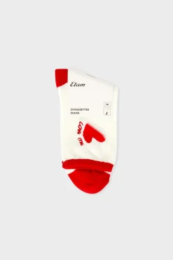 New ETAM Calcetines con algodón CRUDO